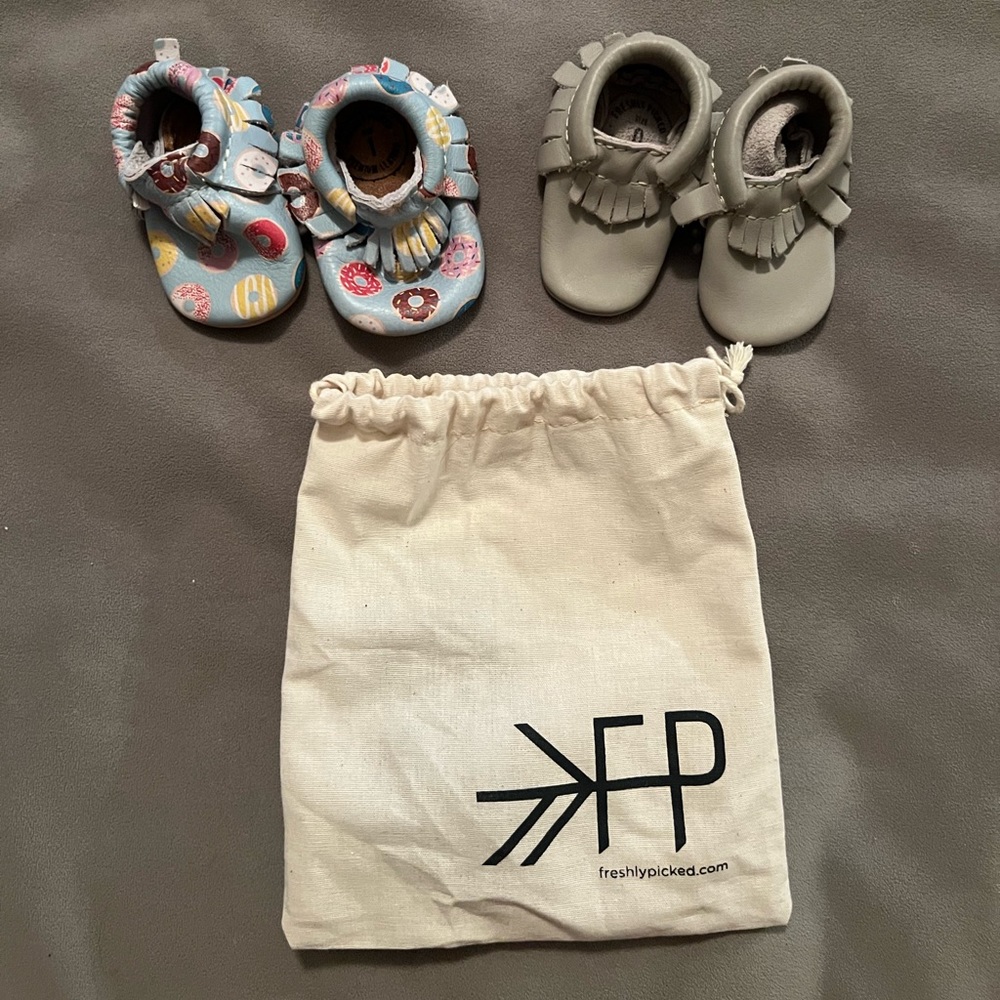 Freshly Picked Infant Moccasins